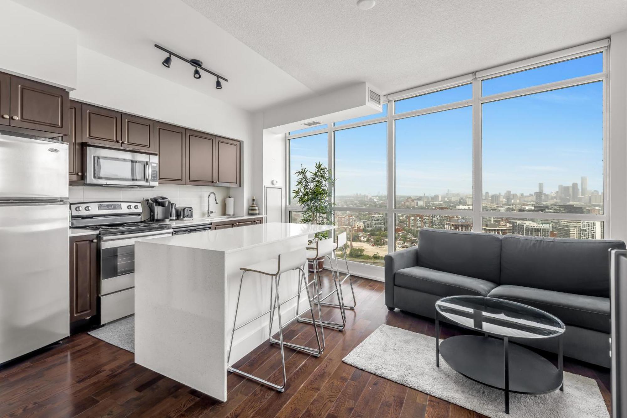 2 Bedroom Waterfront Condo Downtown W/ Free Parking Toronto Luaran gambar